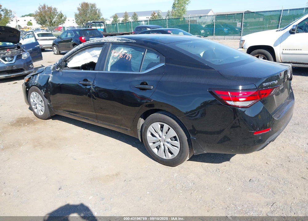 2025 NISSAN SENTRA VIN: 3N1AB8BV8SY270370
