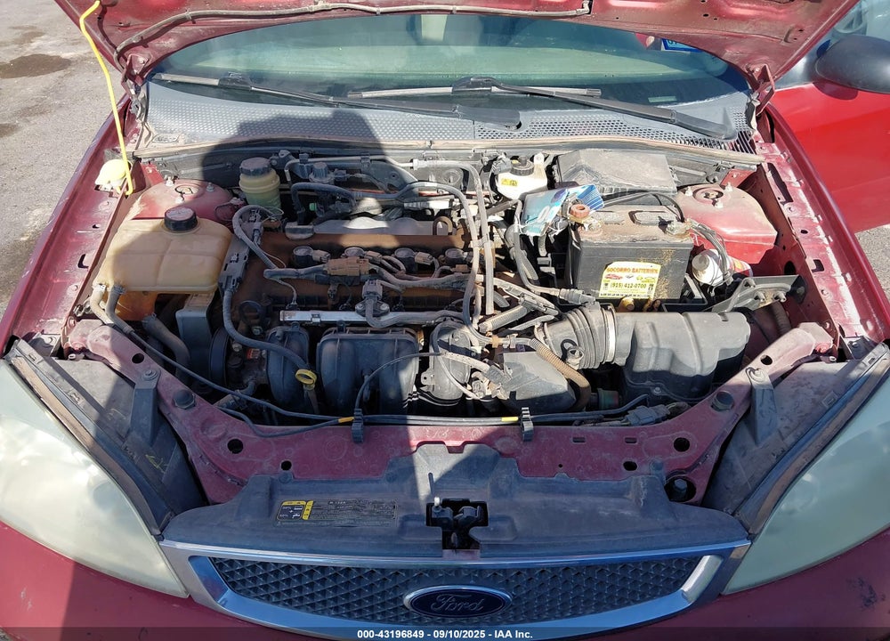 2005 FORD FOCUS ZX4 VIN: 1FAFP34N45W178727