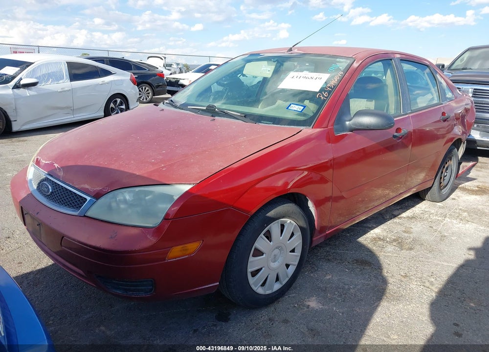 2005 FORD FOCUS ZX4 VIN: 1FAFP34N45W178727