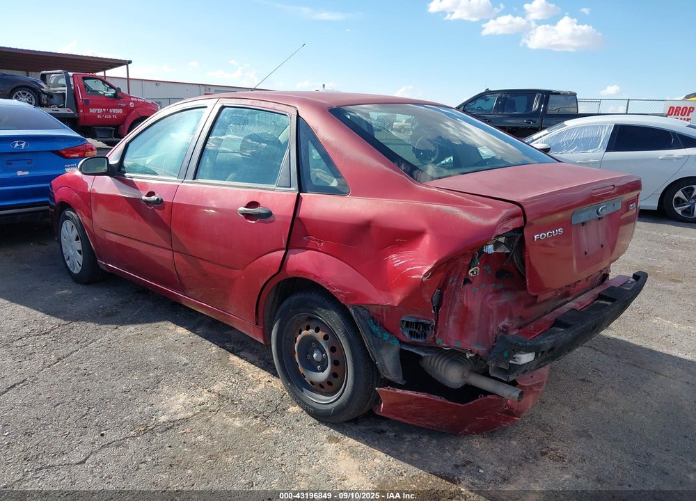 2005 FORD FOCUS ZX4 VIN: 1FAFP34N45W178727