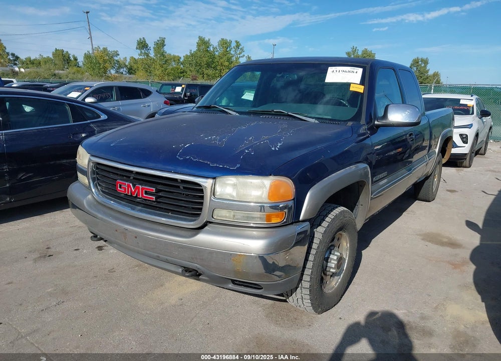 2001 GMC SIERRA 2500 SLE VIN: 1GTGK29U41Z256259