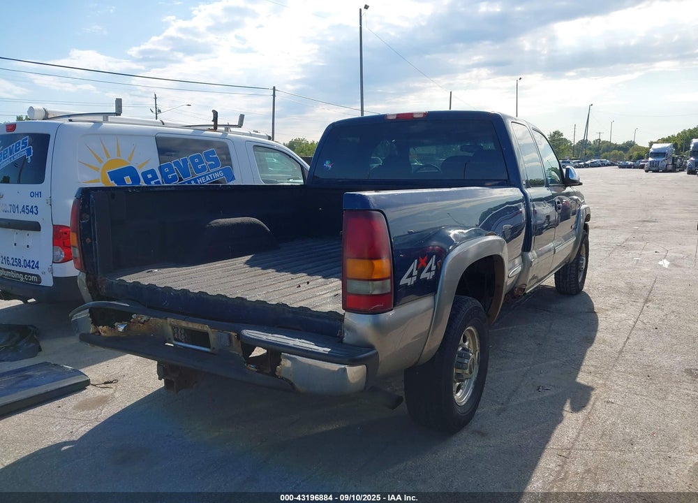 2001 GMC SIERRA 2500 SLE VIN: 1GTGK29U41Z256259