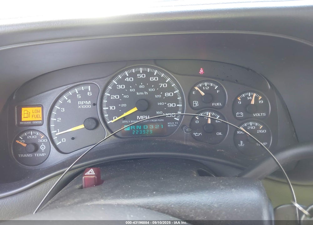 2001 GMC SIERRA 2500 SLE VIN: 1GTGK29U41Z256259