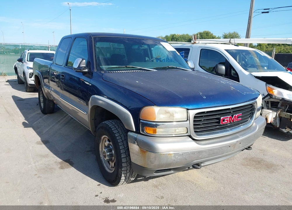 2001 GMC SIERRA 2500 SLE VIN: 1GTGK29U41Z256259