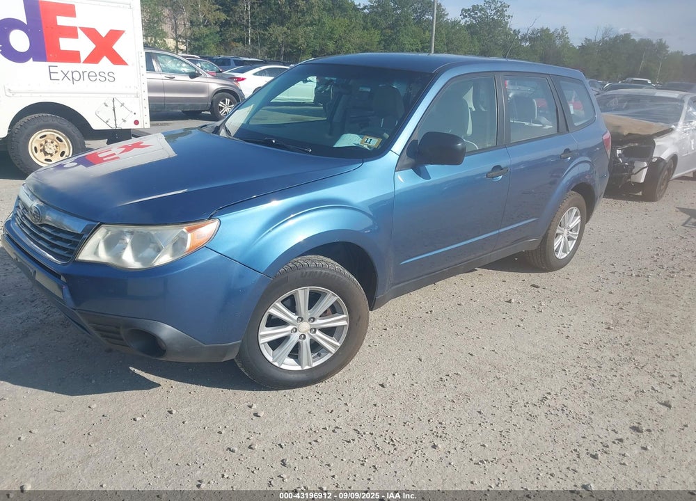 2010 SUBARU FORESTER 2.5X VIN: JF2SH6AC8AH743023