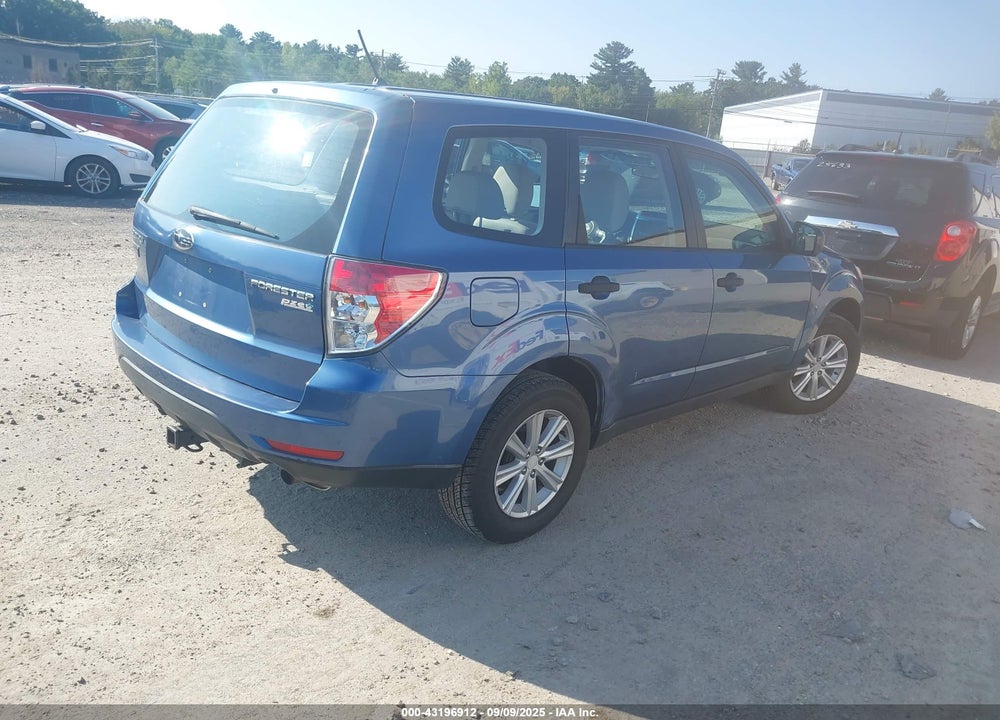 2010 SUBARU FORESTER 2.5X VIN: JF2SH6AC8AH743023