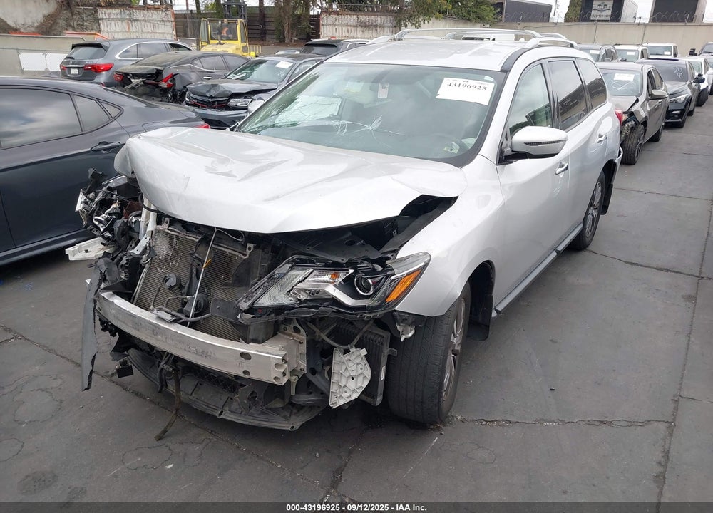 2019 NISSAN PATHFINDER S VIN: 5N1DR2MN0KC609918