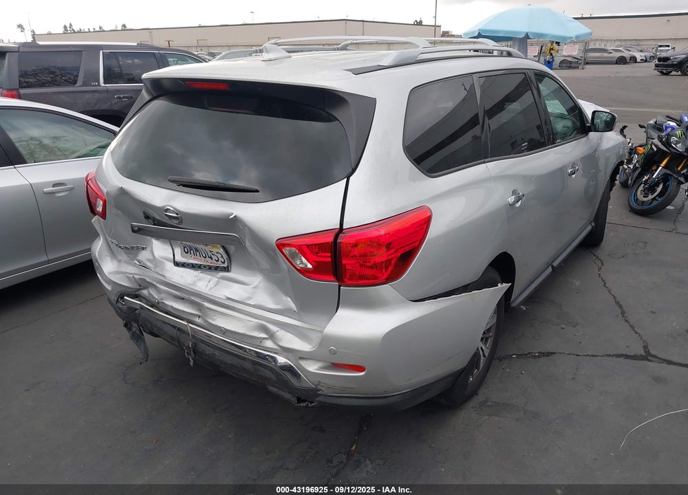 2019 NISSAN PATHFINDER S VIN: 5N1DR2MN0KC609918