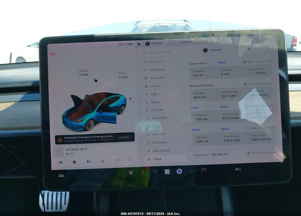 2021 TESLA MODEL 3 VIN: 5YJ3E1EB2MF870662