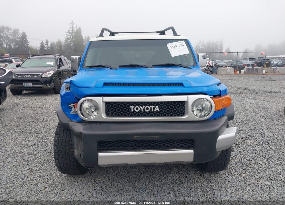 2007 CRUISER TOYOTA FJ VIN: JTEBU11F170029079