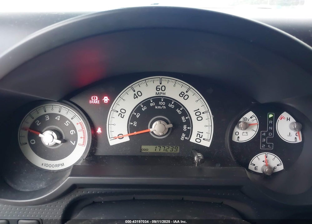 2007 CRUISER TOYOTA FJ VIN: JTEBU11F170029079