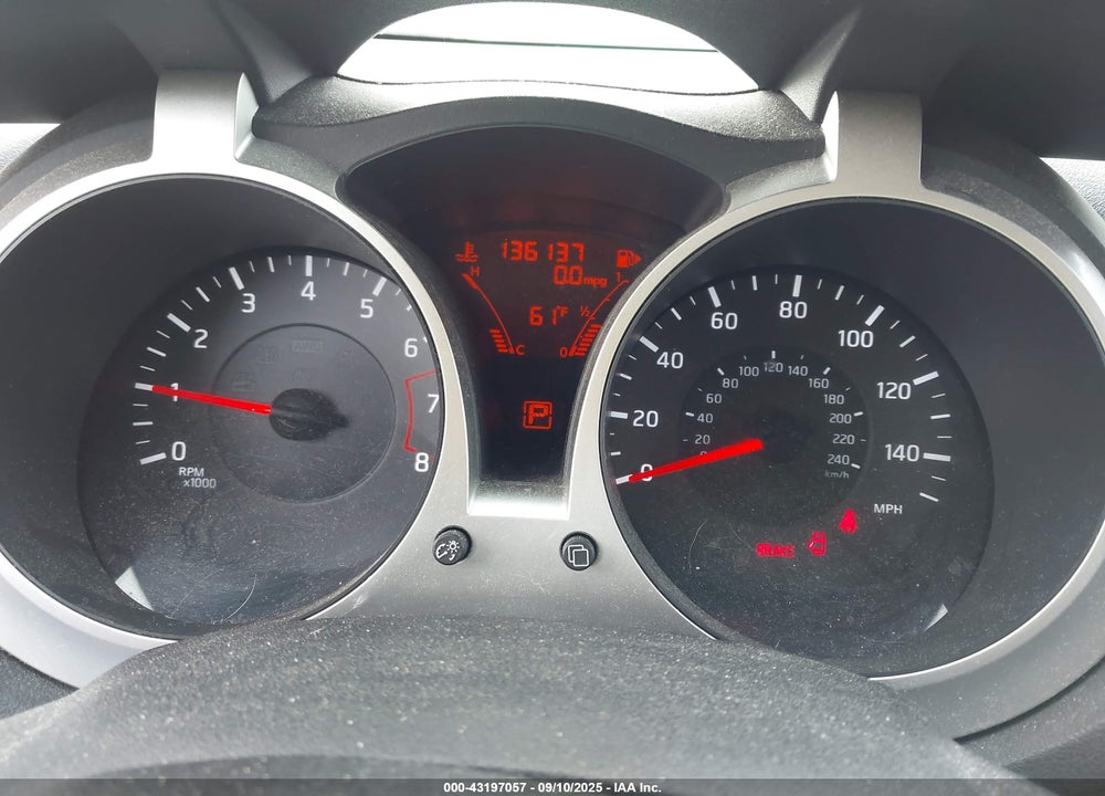 2011 NISSAN JUKE VIN: JN8AF5MV7BT009712