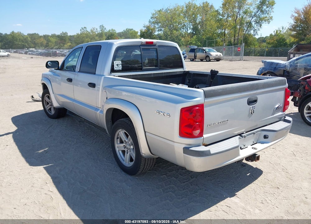 2008 DODGE DAKOTA SXT/BIGHORN/LONESTAR VIN: 1D7HW38K78S636915
