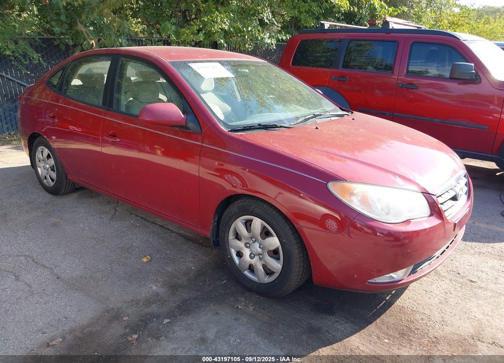 2007 HYUNDAI ELANTRA GLS/LIMITED/SE VIN: KMHDU46D17U165500