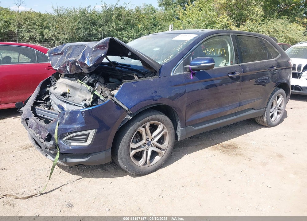 2016 FORD EDGE VIN: 2FMPK4K92GBC52297