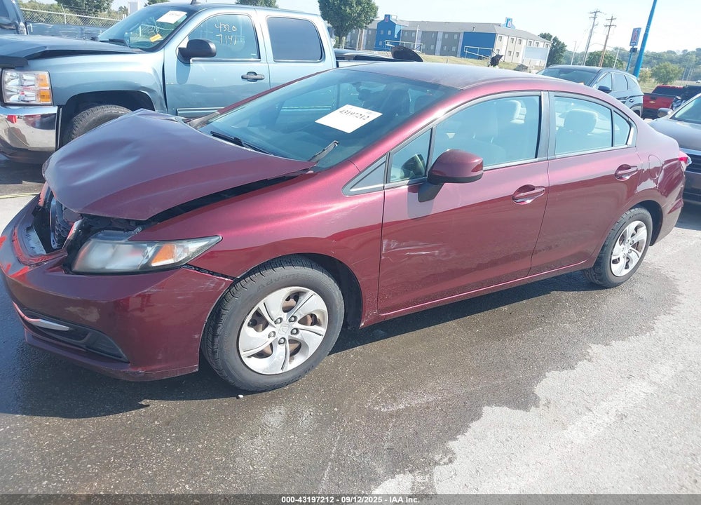 2013 HONDA CIVIC VIN: 19XFB2F50DE237149