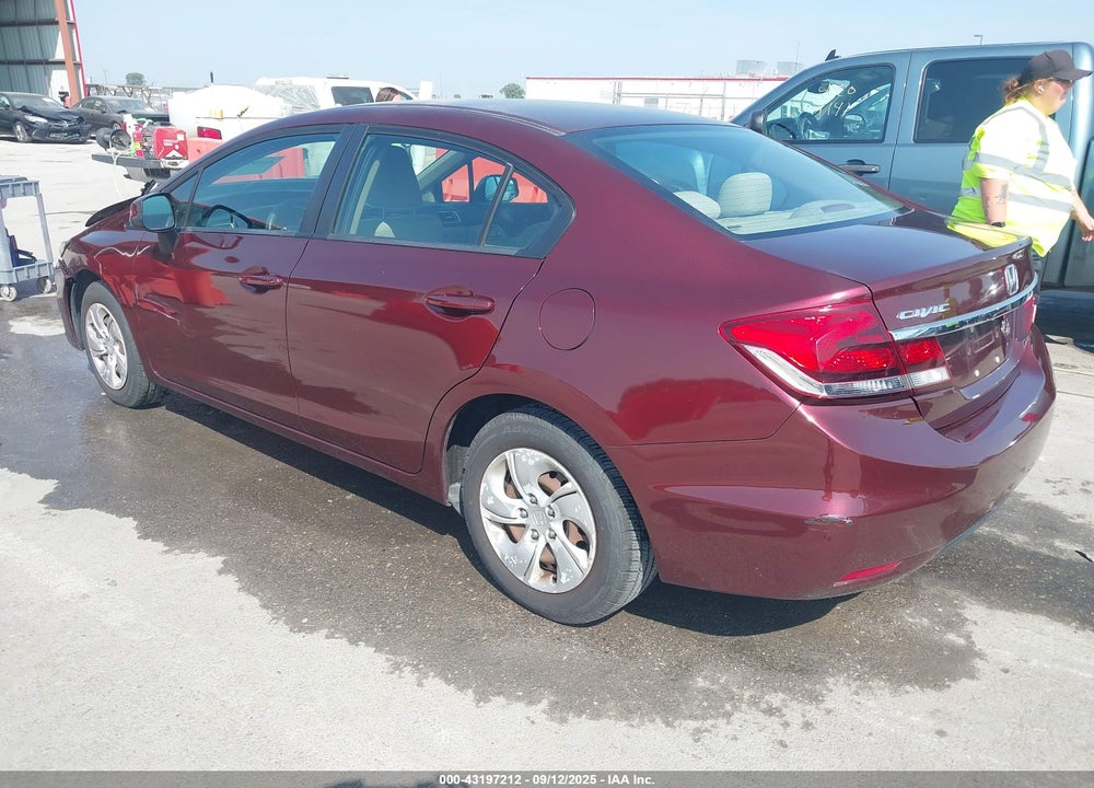 2013 HONDA CIVIC VIN: 19XFB2F50DE237149