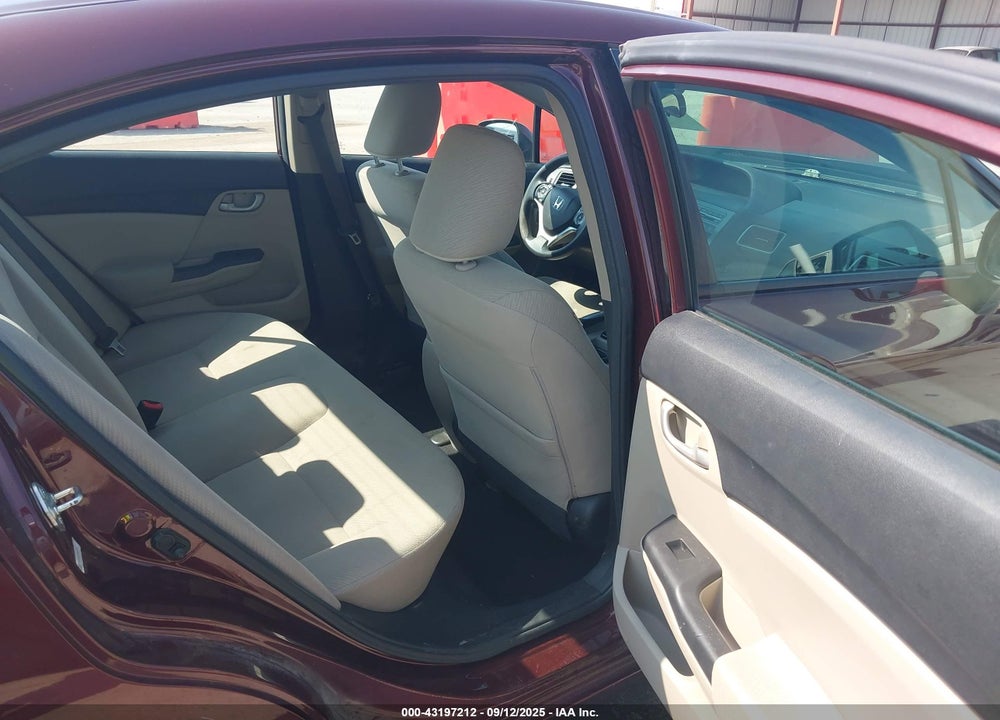 2013 HONDA CIVIC VIN: 19XFB2F50DE237149