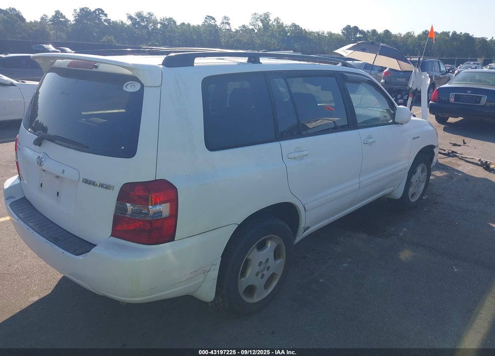 2005 TOYOTA HIGHLANDER LIMITED V6 VIN: JTEEP21A650123129