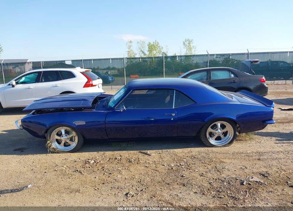 1968 CHEVROLET CAMARO VIN: XXXX124378N326608