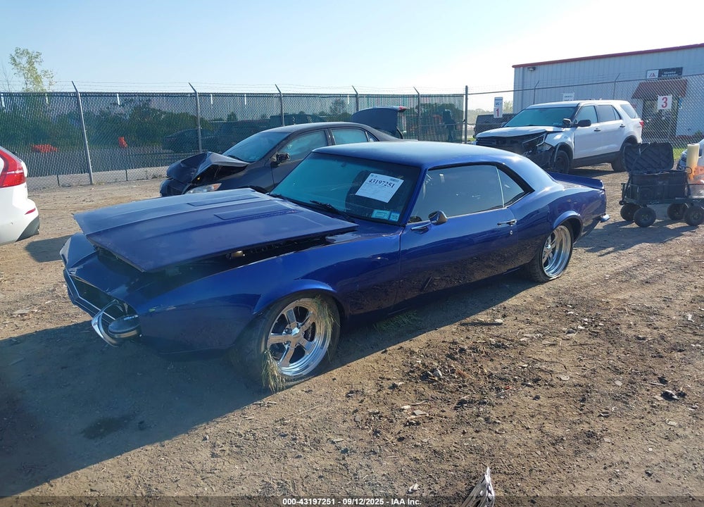 1968 CHEVROLET CAMARO VIN: XXXX124378N326608