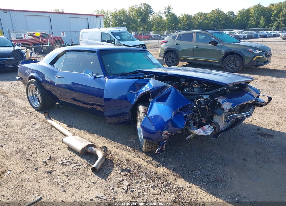 1968 CHEVROLET CAMARO VIN: XXXX124378N326608