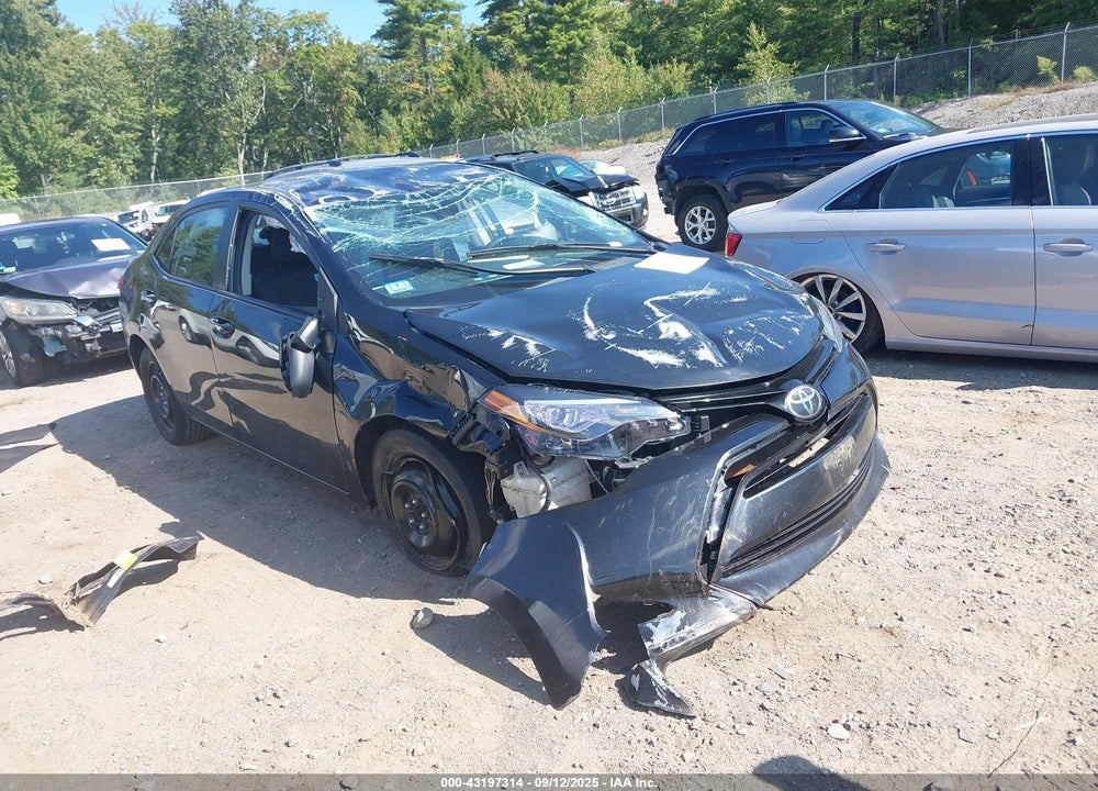 2019 TOYOTA COROLLA LE VIN: 2T1BURHE7KC235814