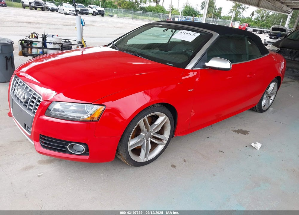 2011 AUDI S5 VIN: WAUVGAFH0BN005996