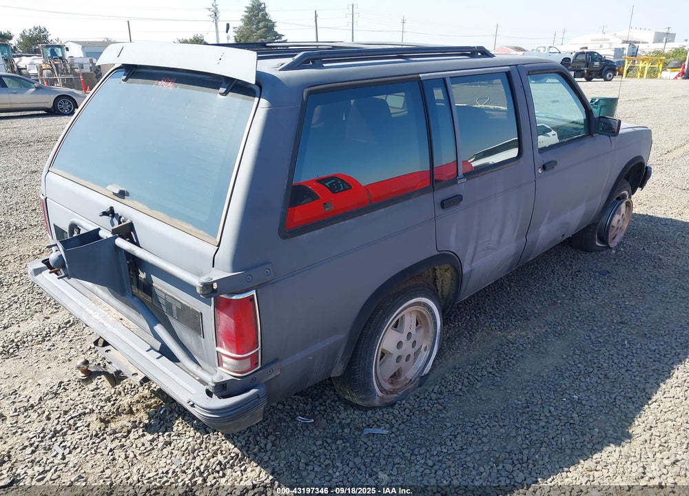 1991 CHEVROLET BLAZER S10 VIN: 1GNDT13Z5M2291993