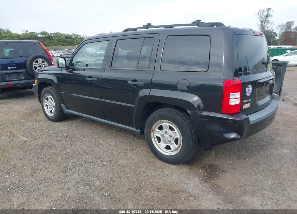 2008 JEEP PATRIOT SPORT VIN: 1J8FF28W38D682558