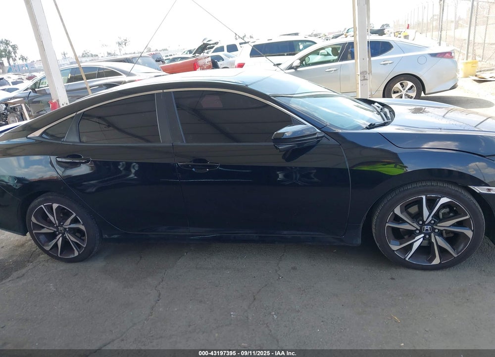 2018 HONDA CIVIC SI VIN: 2HGFC1E52JH707563