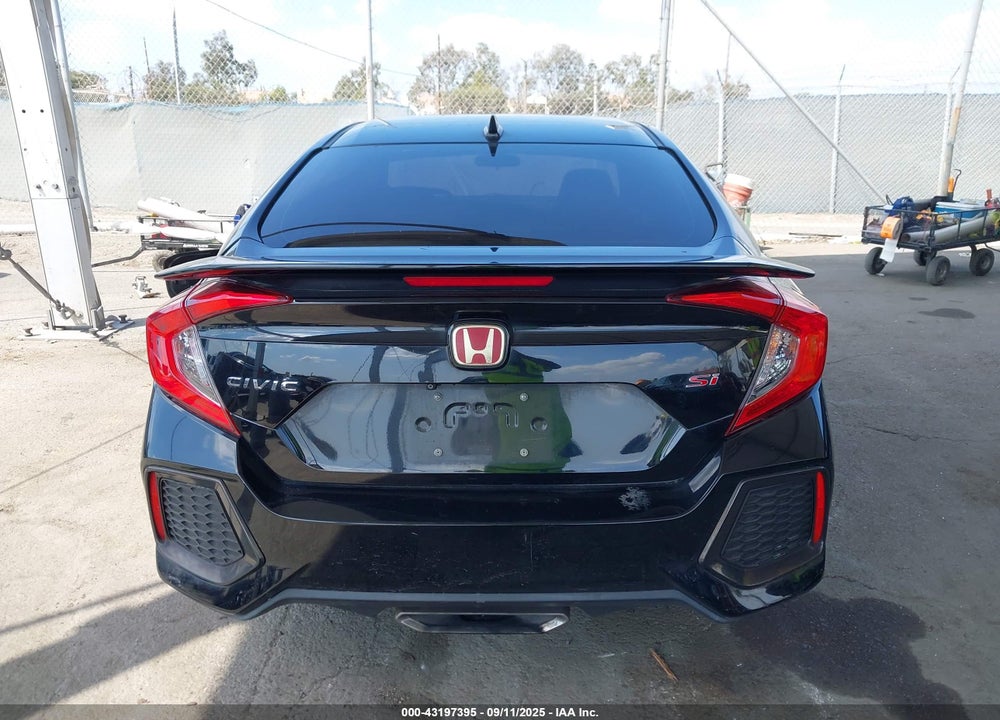 2018 HONDA CIVIC SI VIN: 2HGFC1E52JH707563
