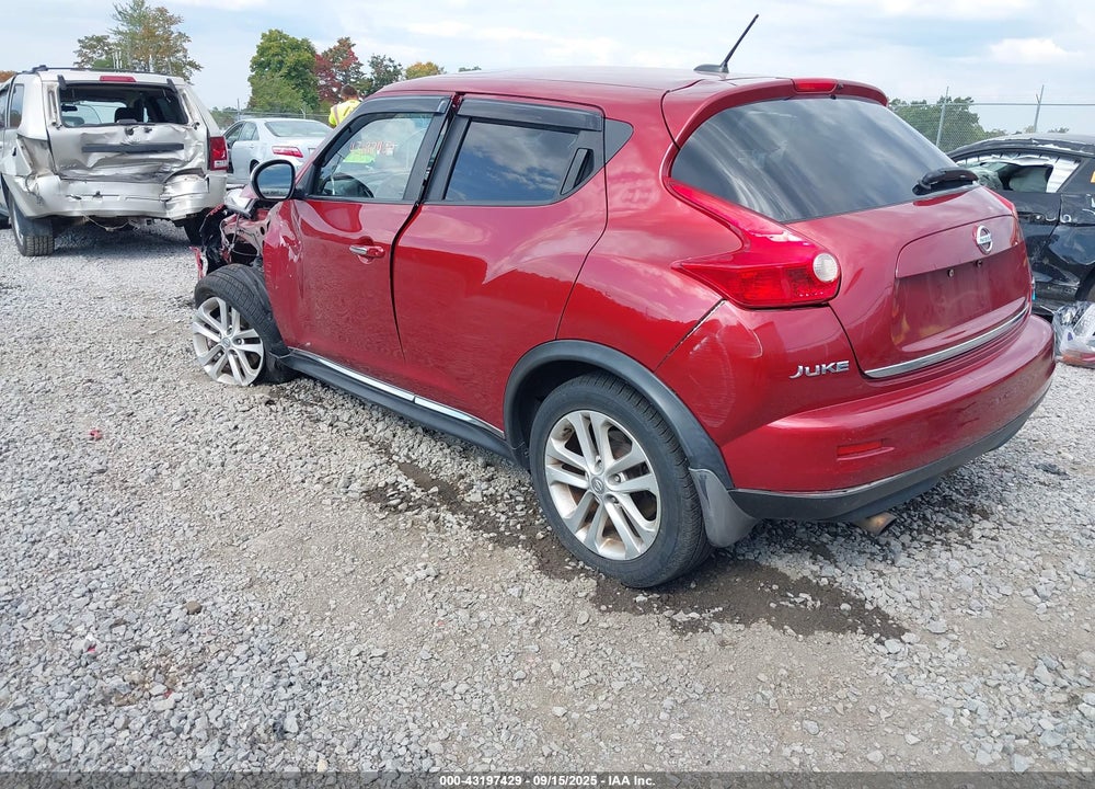 2013 NISSAN JUKE SL VIN: JN8AF5MVXDT220583