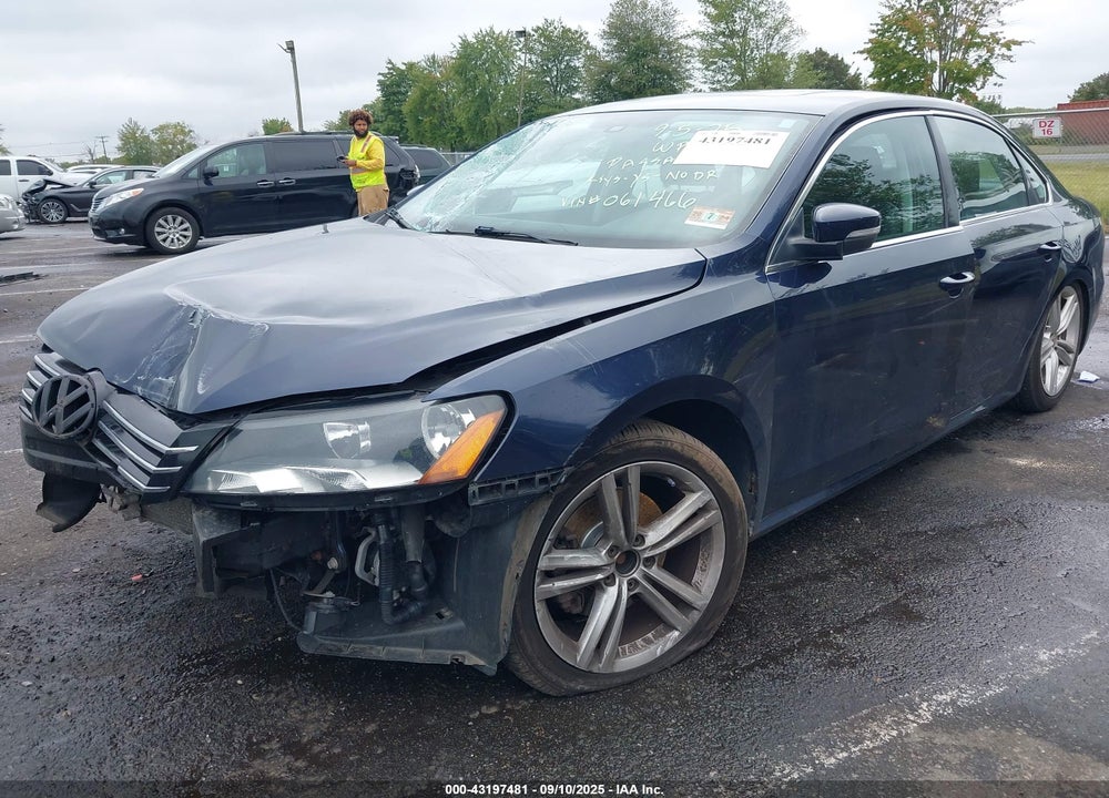 2014 VOLKSWAGEN PASSAT VIN: 1VWBT7A32EC061466