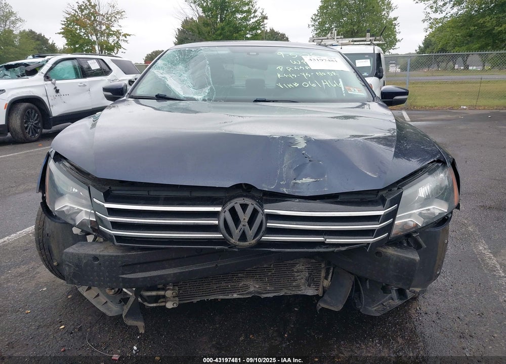 2014 VOLKSWAGEN PASSAT VIN: 1VWBT7A32EC061466