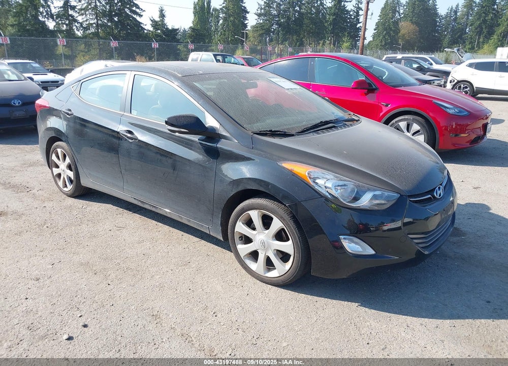 2012 HYUNDAI ELANTRA LIMITED VIN: 5NPDH4AE4CH085007