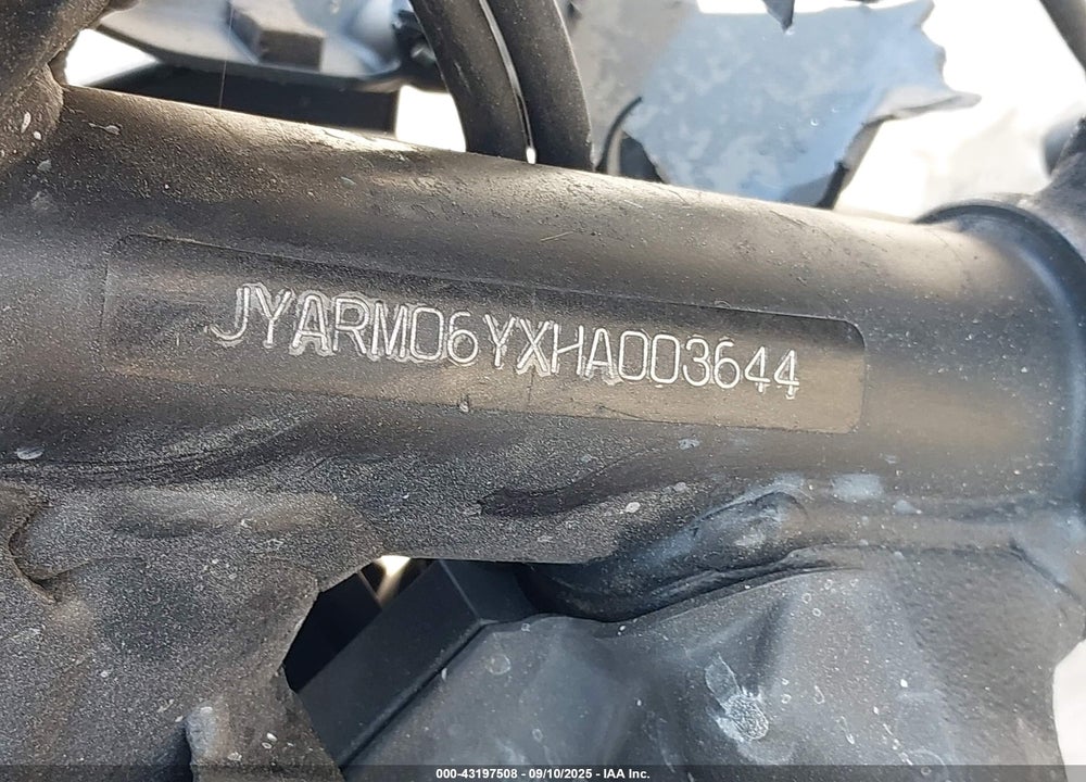 2017 YAMAHA FZ07 C VIN: JYARM06YXHA003644