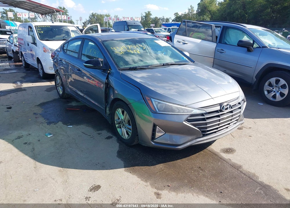 2019 HYUNDAI ELANTRA VALUE EDITION VIN: KMHD84LFXKU878091