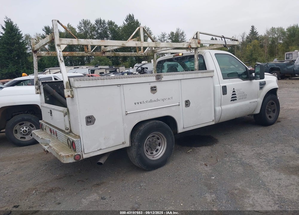 2008 FORD F-350 XL/XLT VIN: 1FDWF30508ED31838