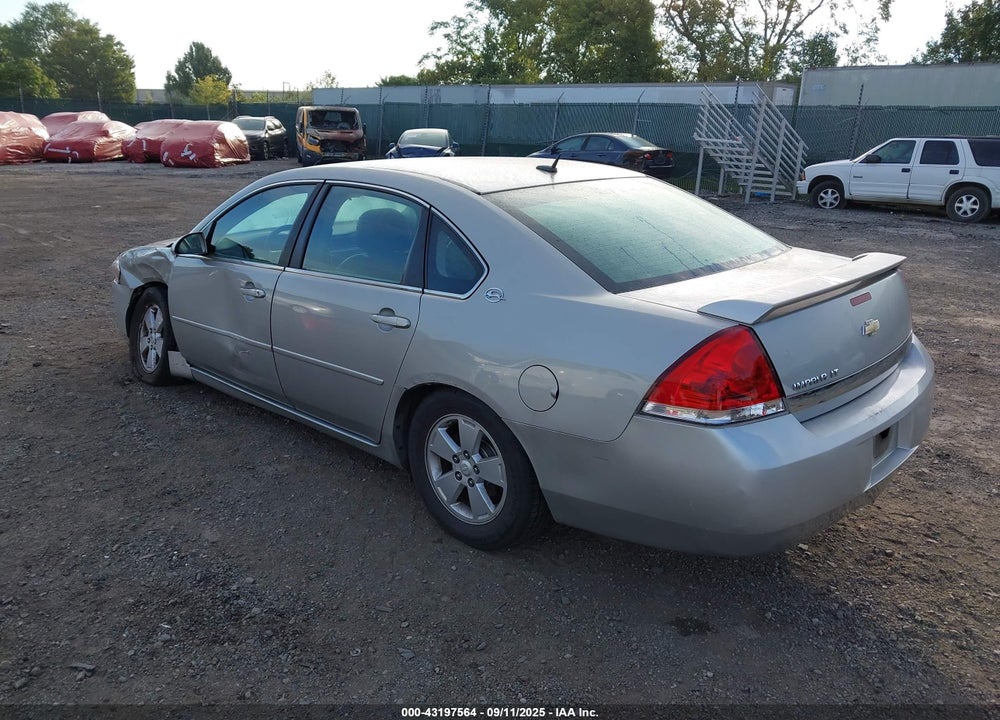 2008 CHEVROLET IMPALA LT VIN: 2G1WT58N789172714