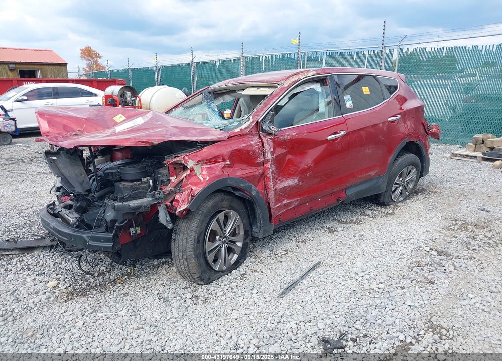 2016 HYUNDAI SANTA FE VIN: 5XYZT3LB6GG339993