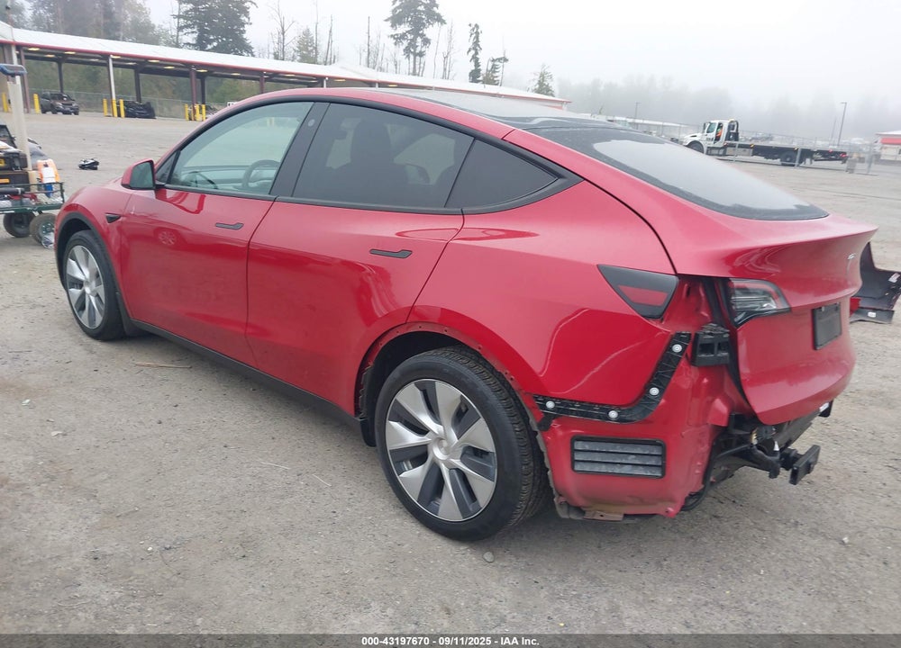 2021 TESLA MODEL Y VIN: 5YJYGDEE5MF079246