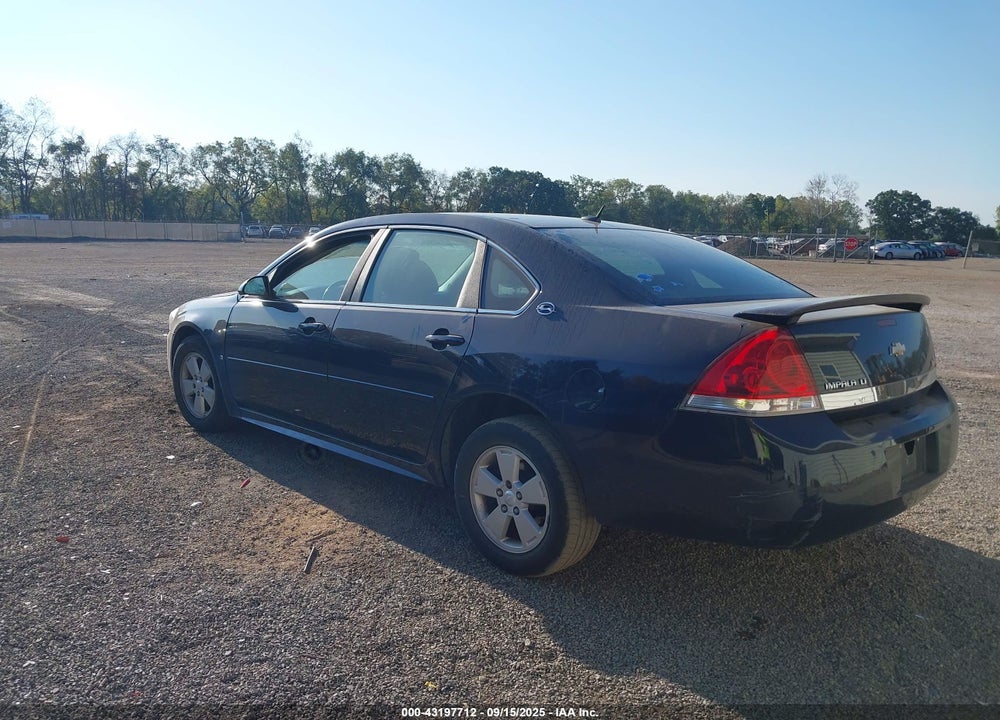 2009 CHEVROLET IMPALA LT VIN: 2G1WT57K291259203