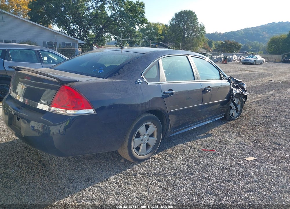 2009 CHEVROLET IMPALA LT VIN: 2G1WT57K291259203