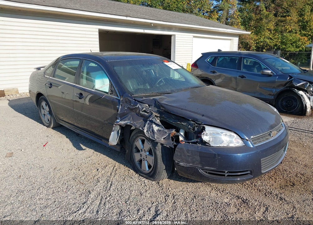 2009 CHEVROLET IMPALA LT VIN: 2G1WT57K291259203