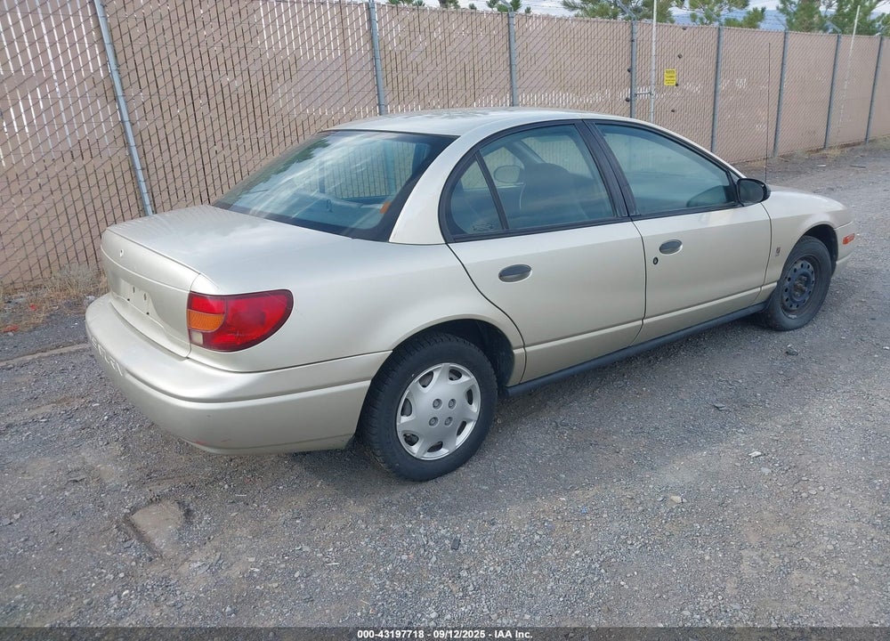 2000 SATURN SL1 VIN: 1G8ZH5286YZ219563