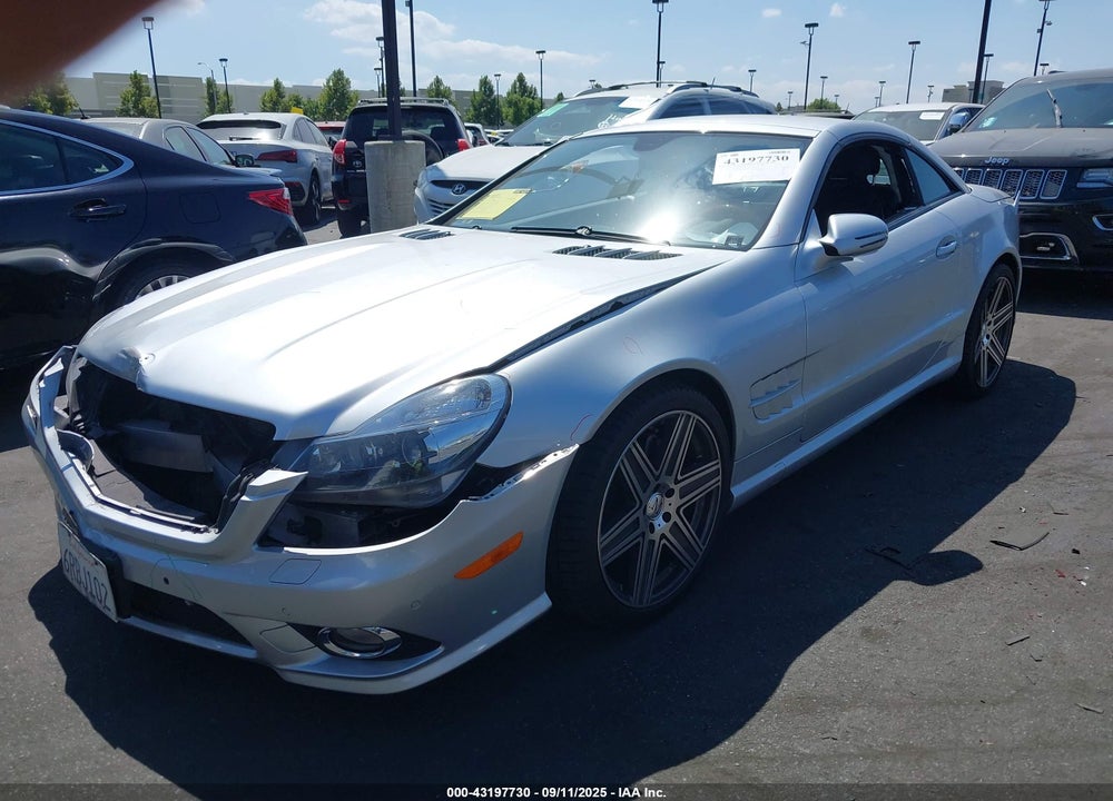 2009 MERCEDES-BENZ SL CLASS VIN: WDBSK71F79F144037