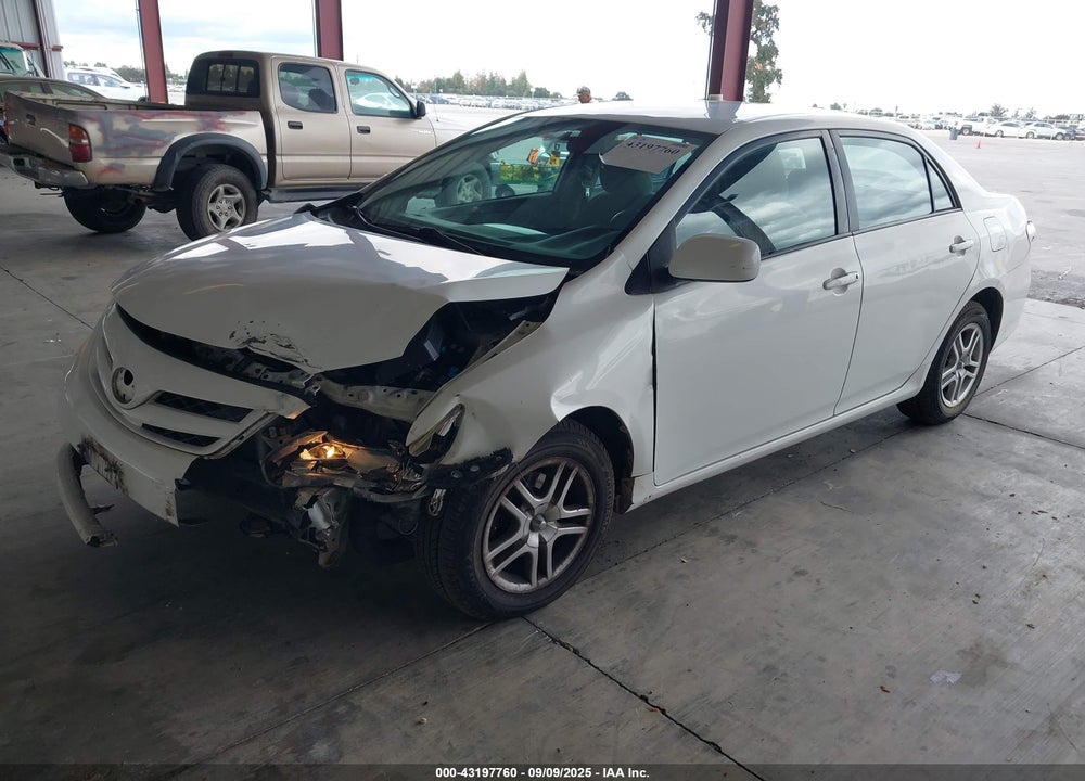 2011 TOYOTA COROLLA LE VIN: 2T1BU4EE1BC588105