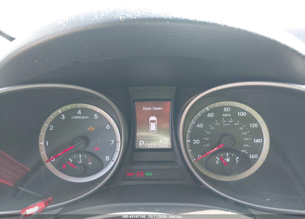 2014 HYUNDAI SANTA FE SPORT 2.4L VIN: 5XYZU3LB5EG193418