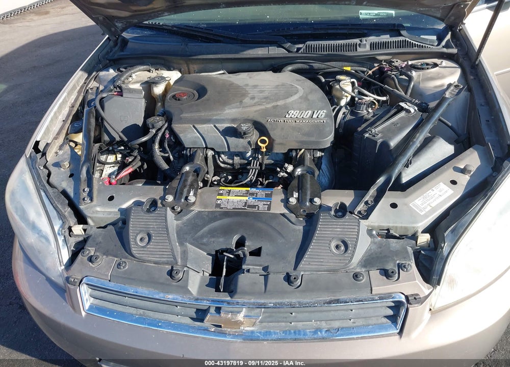 2007 CHEVROLET IMPALA LTZ VIN: 2G1WU58R979222818